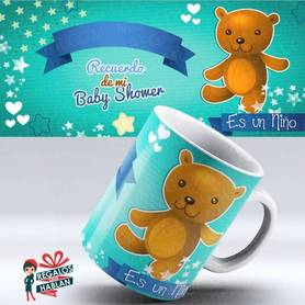 Mug Bebes ( 01 ) Baby Shower Oso