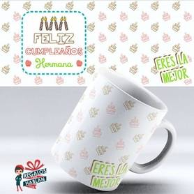 Mug Cumpleaños ( 02 ) Hermana